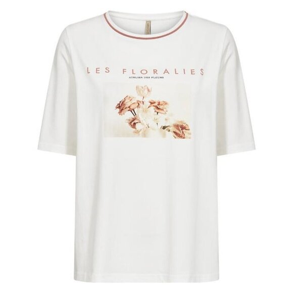 NWT SOYA CONCEPT Orlain Floral Graphic T Shirt - Picture 1 of 2